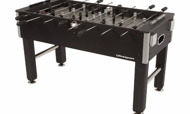 Ultrasport DELUXE Kicker Table Football - 53 x 25 x 34 inches (136 x 64.5 x 87 cm)