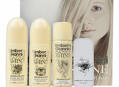 Umberto Giannini Dazzleshine Mini Hair Kit Gift