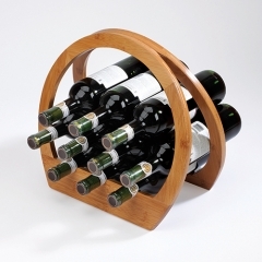 Barrel Bamboo Wine Rack