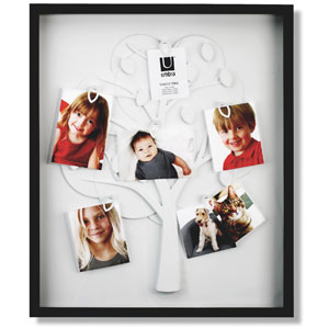 Black Family Tree Multi Wall Photo Frame