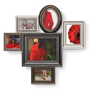 Muchomix Multi Style Six Photo Frames