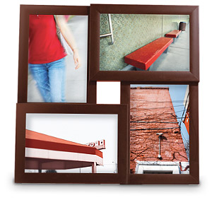 Umbra Pane Multi Espresso Photo Frame