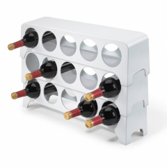 White Winestack Wine Rack