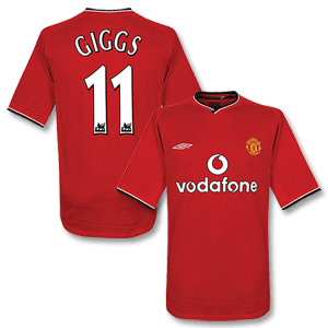 Umbro 00-02 Man Utd Home shirt   Giggs 11