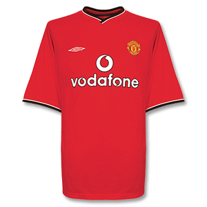 Umbro 00-02 Man Utd Home Shirt - Boys