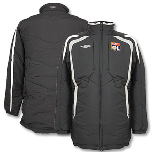 07-08 Olympic Lyon Padded Travel Jacket - Blue/Grey