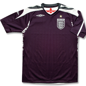 Umbro 07-09 England Home GK Shirt - Boys