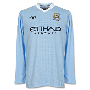 Umbro 11-12 Man City Home L/S Shirt