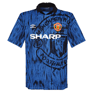 Umbro 92-93 Man Utd Away Shirt - Grade 8