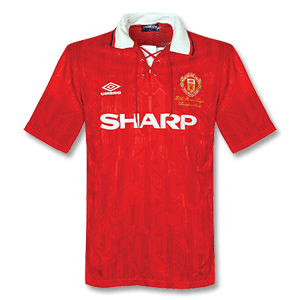 Umbro 92-94 Man Utd Home Shirt   P/L Champions Emb -