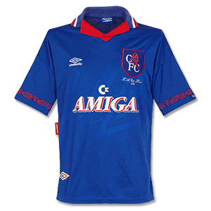 Umbro 93-94 Chelsea Home FA Cup Final Shirt - Grade 8
