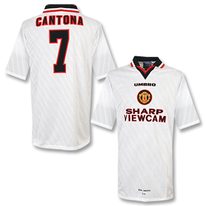 96-98 Man Utd Away Shirt + Cantona 7 - Players