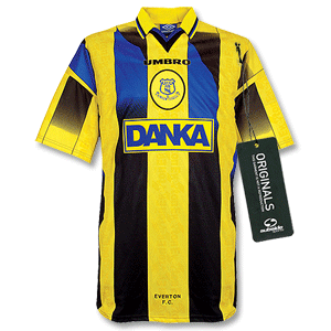 Umbro 97-98 Everton Away Shirt - Players