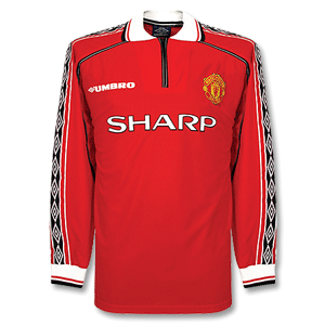 Umbro 98-00 Man Utd Home L/S shirt