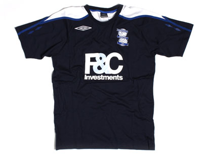 Birmingham City 08/09 Bench Cotton T-Shirt Navy