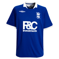 Umbro Birmingham City Home Shirt 2008/09.