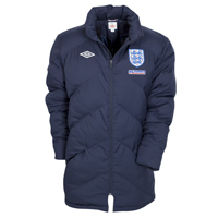England Match Day Padded Jacket 2010/11 - Dark