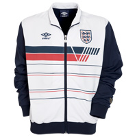 England Retro 1986 Mexico Track Jacket.