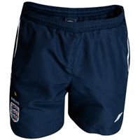 England Training Shorts - Navy/White - Kids.