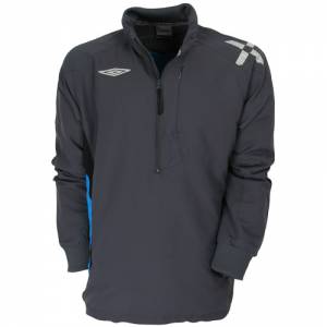 Umbro Half Zip Woven Top - Flint/Brilliant