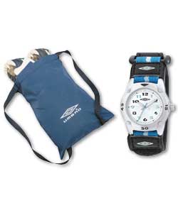 Junior Watch and Kitbag Set