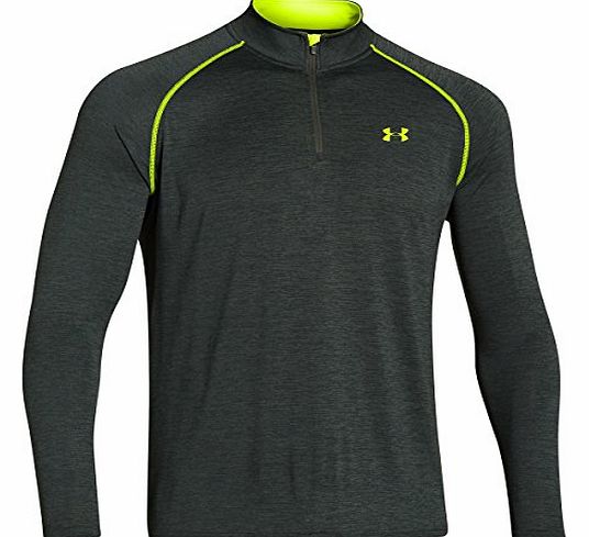 Under Armour 2014 Mens UA Tech Novelty 1/4 Zip T-Shirt - Rifle Green - XXL