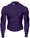 Under Armour Coldgear Mock Purple L