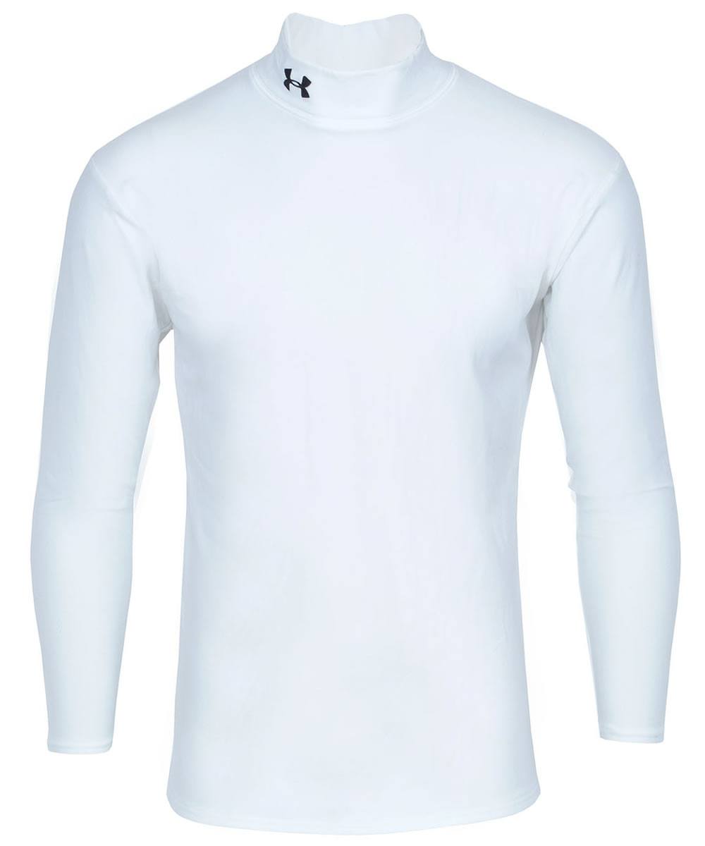 under armour Golf Coldgear Mock White