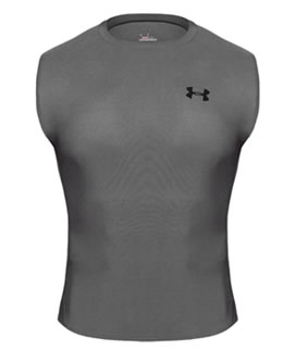 under armour Heatgear Sleeveless Tee Grey Heather