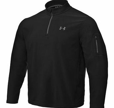  Under Armour Hundo 1/4 Zip Microfleece Black