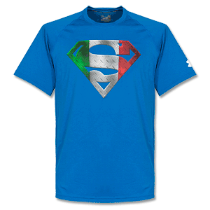 Underarmou Under Armour 4.1 Heatgear Italy Superman Tee -