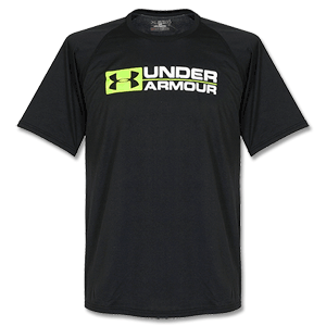 Under Armour Wordmark T-Shirt - Black/White