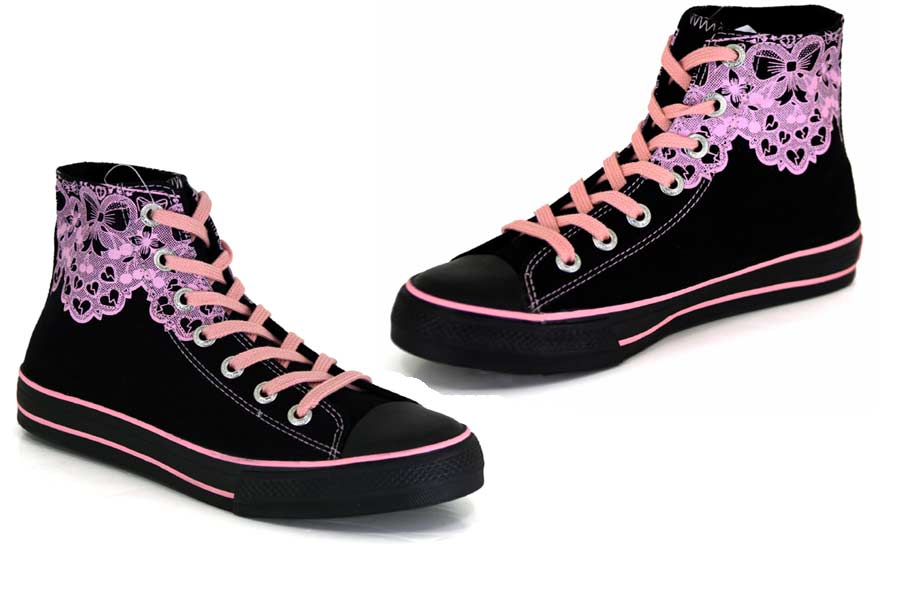 - UW 006 PK-LAC - Black / Pink