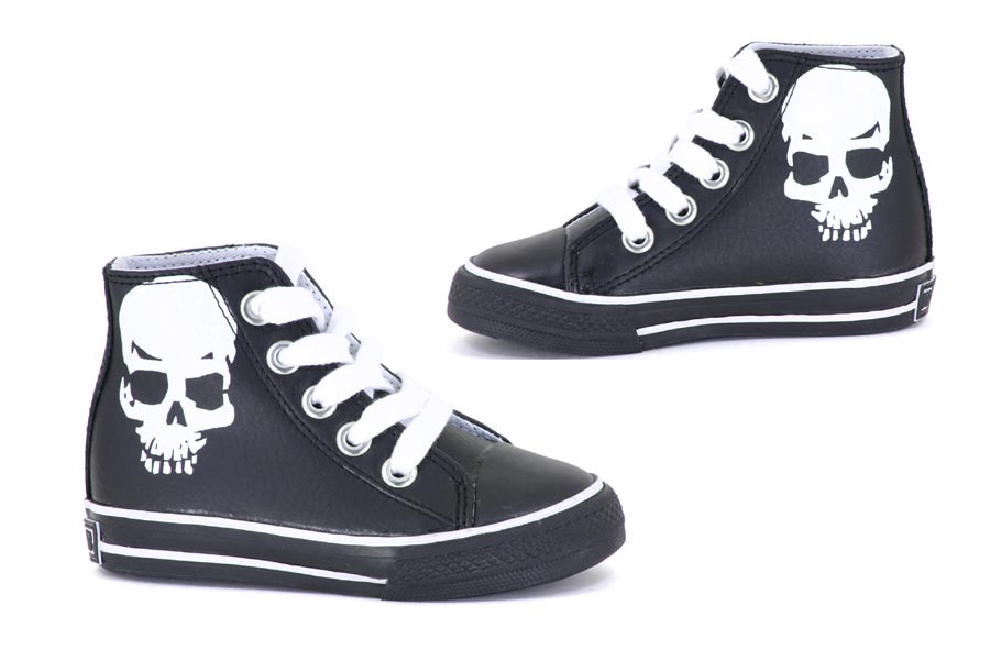 - UW-K006-Skull - kids - Black