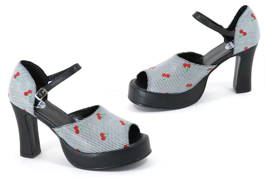 - WB-00BW - Cherries Polka Dot -