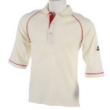 Slazenger Three Quarter Sleeve Cricket Shirt Cream X-X Large