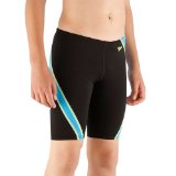 Unicorn Speedo Endurance Plus Lane Splice Jammer Boys Swimming Trunks (Black/Blue 24`)