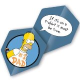 The Simpsons Maestro Unicorn Dart Flights - 68132