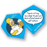 The Simpsons Unicorn Dart Flights - 68012