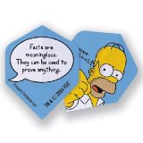 The Simpsons Unicorn Dart Flights - 77773