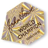 Unicorn World Champion John Lowe Autograph Hologram Unicorn Dart Flights