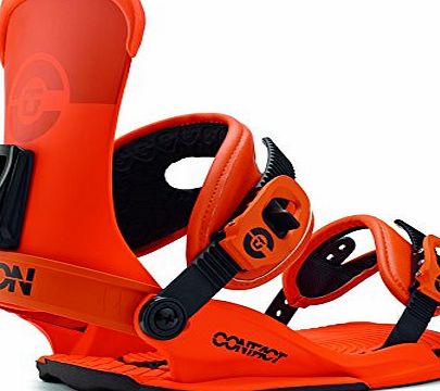 Union Bindings Union Contact 2015 Snowboard Bindings - Orange Medium/Large UK 7-10, Orange