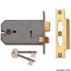 Brass Horizontal Mortice Lock