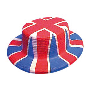 union Jack boater, pvc