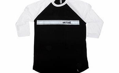 United Stripe 3/4 Length Baseball Jersey