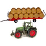 Universal Hobbies Fendt 818 Vario Tractor with Vanto V700 Bale Trailer