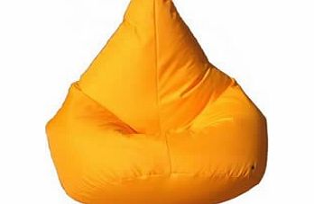 Unknown GARDEN FURNITURE Yellow Water Resistant Beanbag Lounger For Kids Perfect For Indoor or Outdoor Bean bags