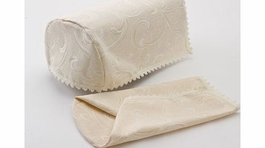 Unknown Swirl Design Pair of Arm Caps (Cream)