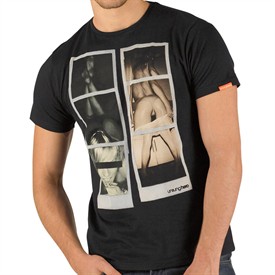 Mens Censored T-Shirt Black