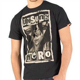 Mens Folder T-Shirt Black